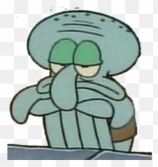 Calamardo - Squidward Sad Emoji,Emojis Cebolla