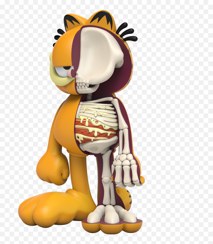 Xxray Plus - Mighty Jaxx Xxray Plus Garfield Emoji,Garfield Emotion Scale