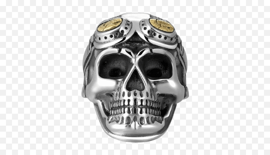 Skull Rings Handmade Men U0026 Women Jewelry - Ring Emoji,Army Skull Emoticons