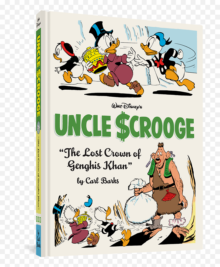 Walt Disneyu0027s Uncle Scrooge U2013 Fantagraphics - Uncle Scrooge The Lost Crown Of Genghis Khan Emoji,Is Scrooge Mcduck A Red Emoji