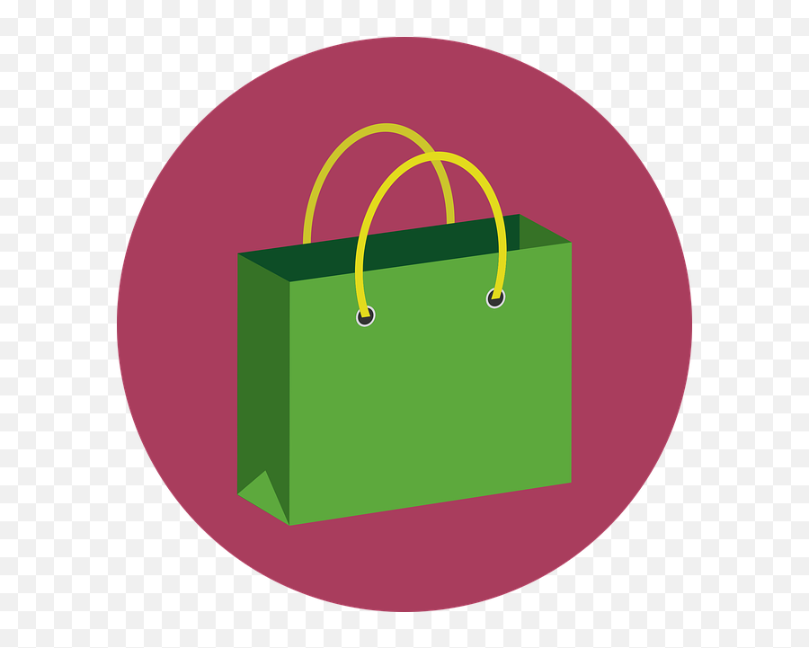 Free Photo Shopping Bag Green Icon 3d Pink Flat Design Flat - Flat Shopping Icon Png Emoji,Emoji Travel Bags