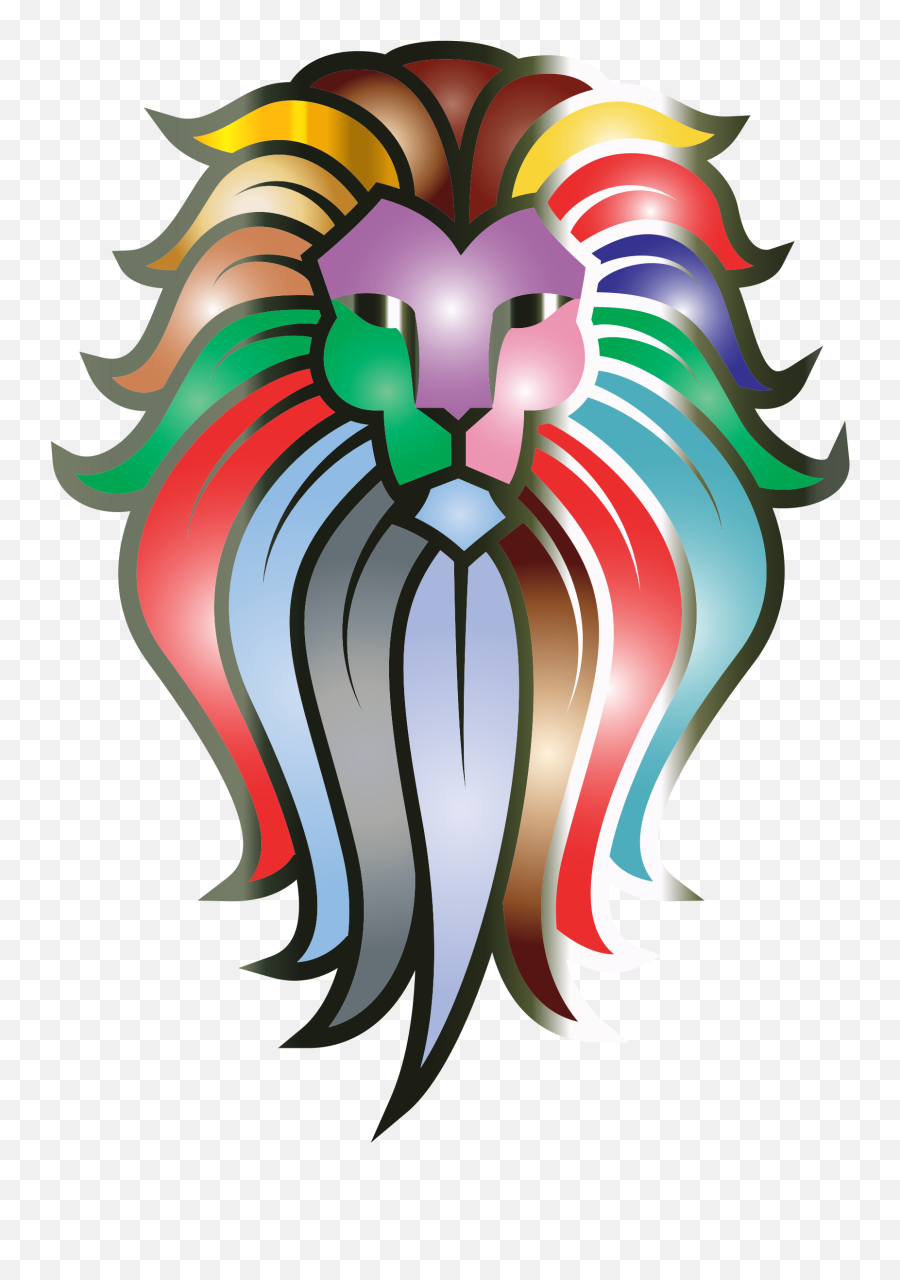 Lions Clipart Reggae Lions Reggae Transparent Free For - Clip Art Emoji,Lion Face Emoji