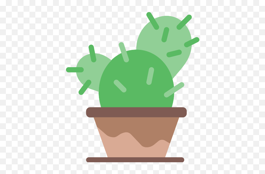 Cactus Vector Svg Icon 56 - Png Repo Free Png Icons Plant Emoji,Prickly Pear Emoticon To Copy And Paste