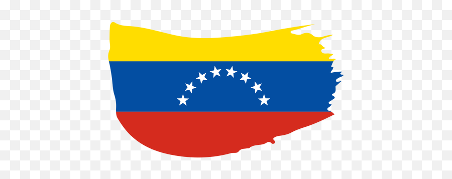 Venezuela Brushy Flag Design Transparent Png U0026 Svg Vector - Venezuela Emoji,American Flag Waving Emoticon