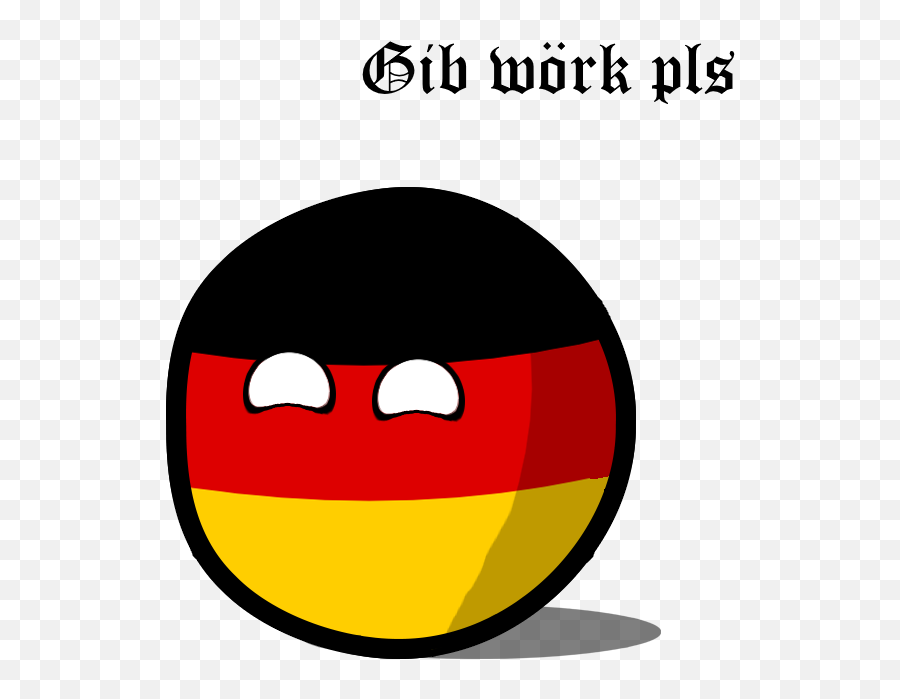 Polandballcommunity - Germany Countryball Emoji,Tatoo Emoticon