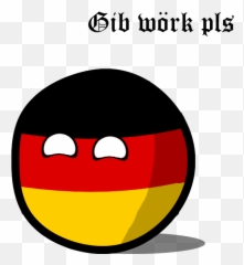 Polandballcommunity - Germany Countryball Emoji,Tatoo Emoticon