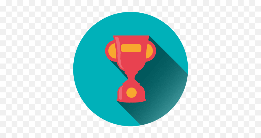 Vector Transparente Png Y Svg De Icono De Trofeo Redondo - Trophy Round Icon Png Emoji,Emoticon Reloj De Arena