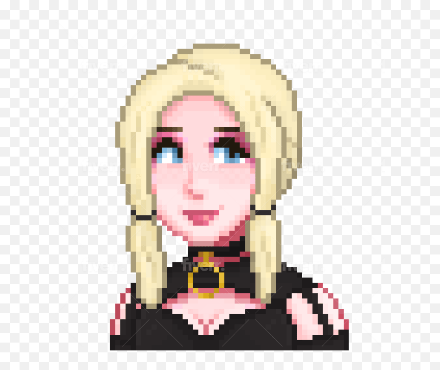 Draw Anyone In Stardew Valley Style By Chundouble9 Fiverr - Pixel Art Pokemon Electrode Emoji,Stardew Valley Character Portrait Emotion