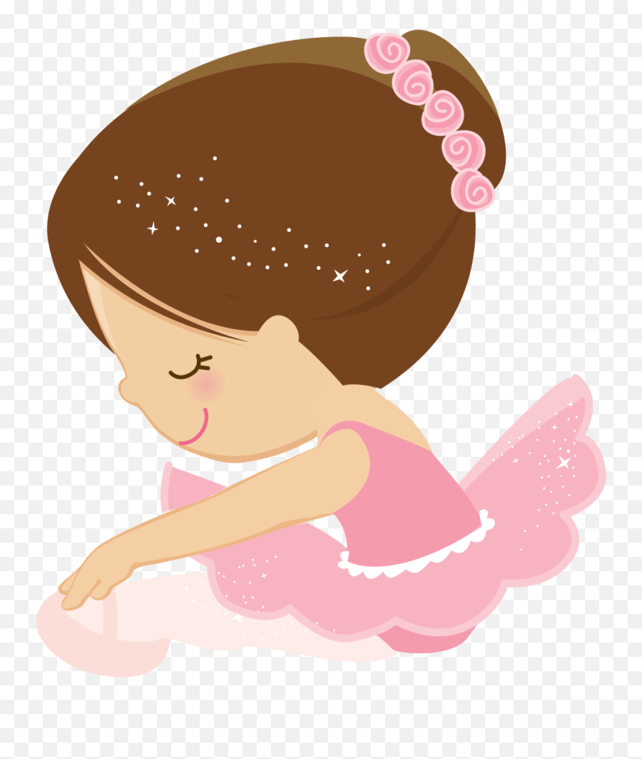 Ballet Dancer Tutu Clip Art - Cute Ballerina Cliparts Png Emoji,Arts Emotion Ballet