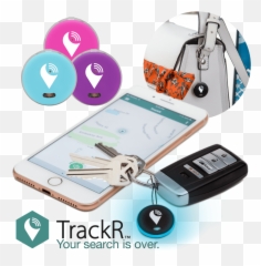 3 - Pack Of Trackr Pixel Bluetooth Tracking Devices Emoji,Bashing Eyelashes Emoji
