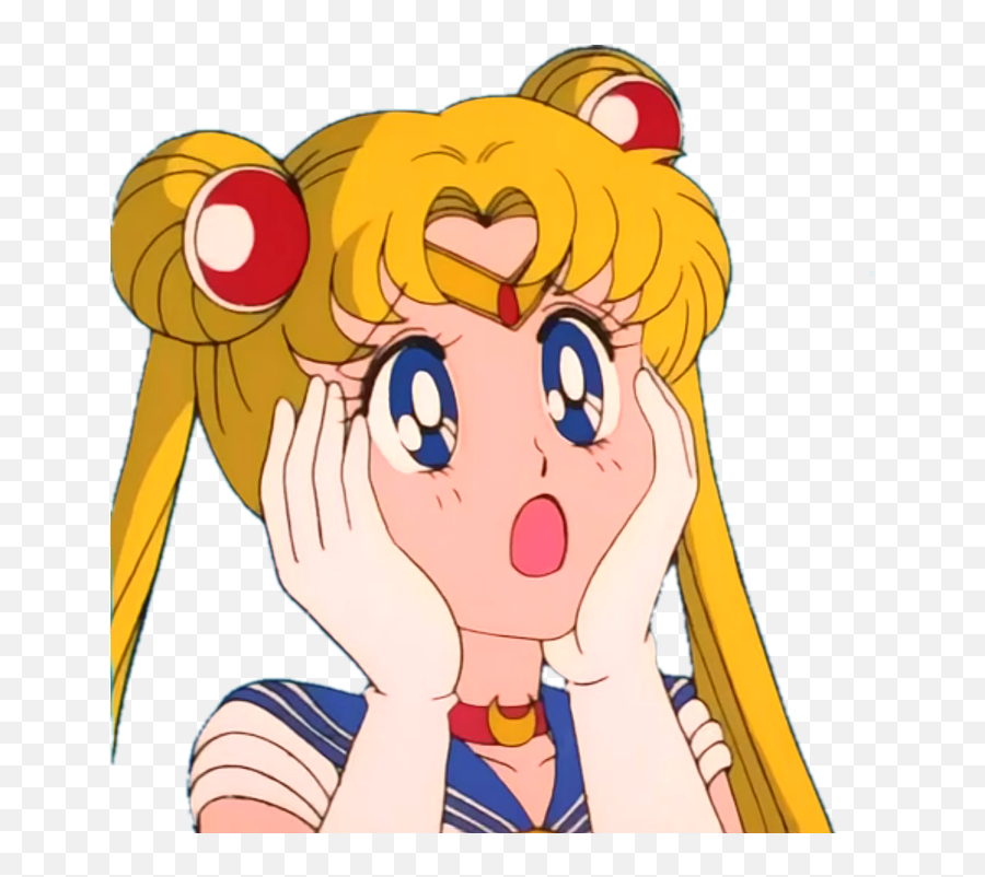 Freetoedit Sailormoon Shocked 288677550041211 By Areiovr Emoji,Sailor Emoji