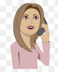 Free Girl Phone Cliparts Download Free Girl Phone Cliparts Emoji,Emoji Girl With Phone