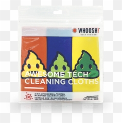 Awesome Tech Cleaning Cloths Poo Emoji - Sixsixone,Cloth Emoji