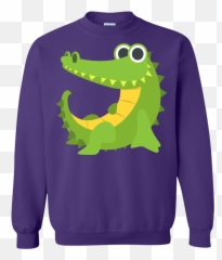 Sexy Crocodile Emoji Sweatshirt U2013 That Merch Store - Cybertruck Ugly Christmas Sweater,Dinosaur Emoji