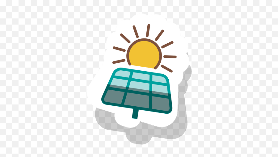 Solar Panel Sticker - Dibujo Panel Solar Png Emoji,Solar Panel Emoji