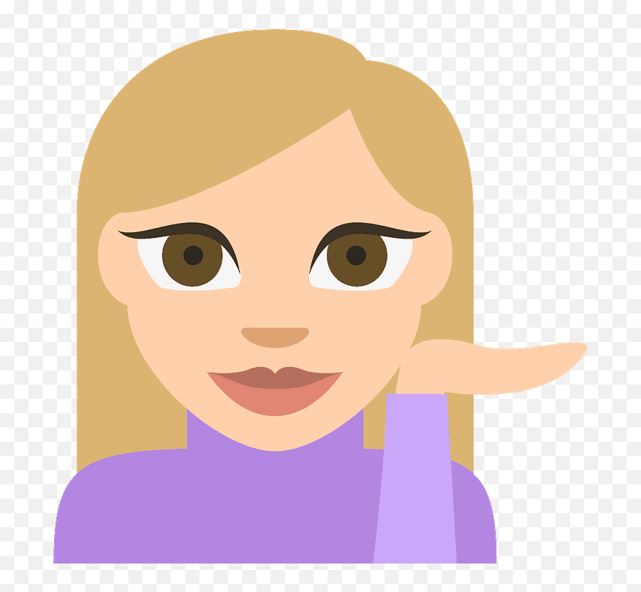 Person Tipping Hand Medium - Light Skin Tone Emoji High Happy,Emoji With Both Hands Up