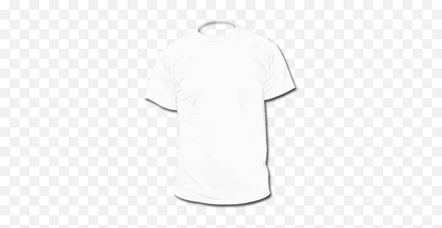 White T Shirt Png Front And Back - Buat Baju Emoji,Stormtrooper T Shirt Emotions