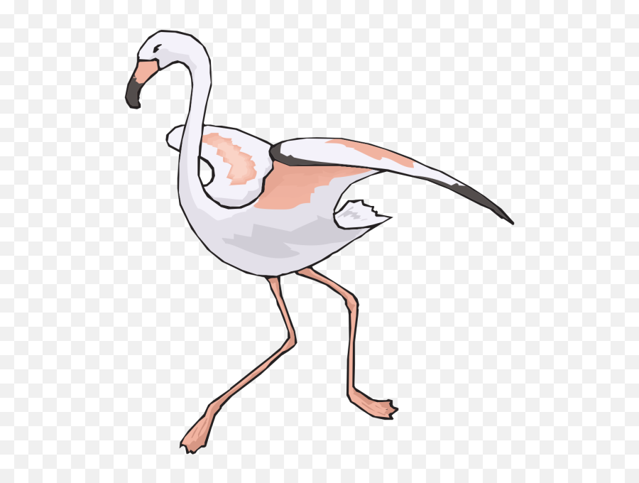 Flamingo Png Svg Clip Art For Web - Download Clip Art Png Flammingo Running Outline Emoji,Flamingo Emoji Copy