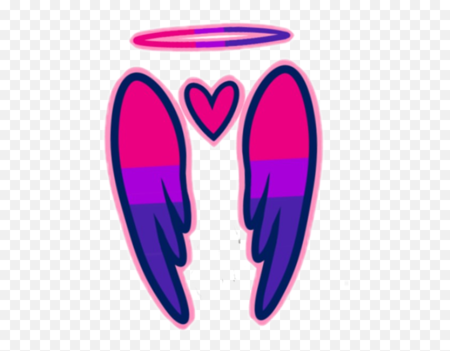 Halo Sticker Challenge On Picsart - Bisexual Wings Emoji,Infinity And Beyond Emoji