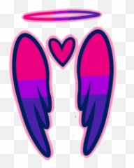 Halo Sticker Challenge On Picsart - Bisexual Wings Emoji,Infinity And Beyond Emoji