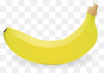 Banana Clipart - Gambar Pisang Background Hitam Emoji,Banana Peel Emoji