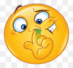 Emoji - Booger Emoji,Emoji With Bloodshot Eyes