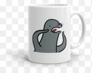Mugs Tagged - Magic Mug Emoji,Gaaaayyyy Seal Emoticon