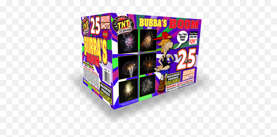 Bubbas Boom Fireworks - Boom Fireworks Emoji,Fireworks Font Emoji