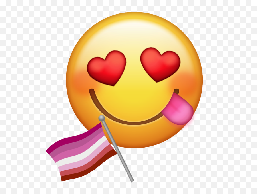 Pin - Lesbian Emoji,Pride Emojis