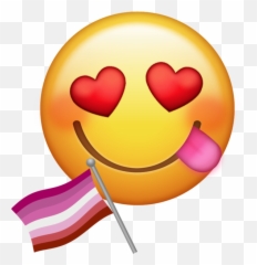 Pin - Lesbian Emoji,Pride Emojis