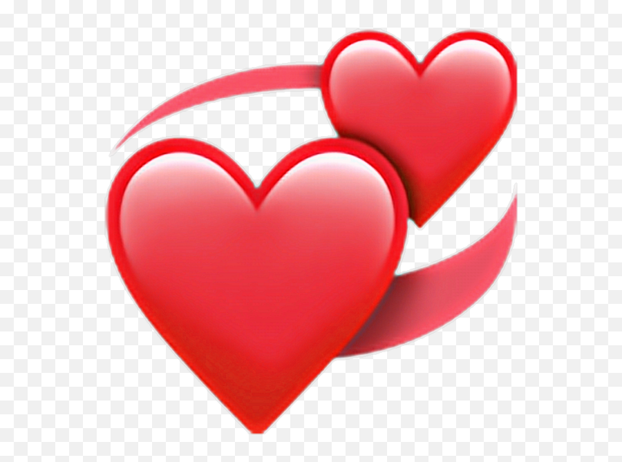 Coração - Emoji Transparent Iphone Heart,Red Emojis Tumblr