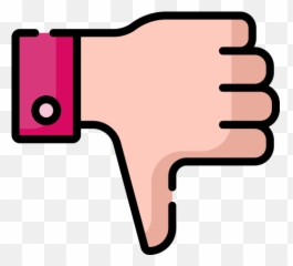 Thumbs Down - Free Ui Icons Language Emoji,Facebook Emoticons List Thumbs Down