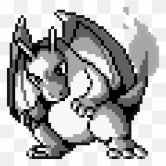 Pokémon No Friend Left Behind U2014 Austin Hudson - Charizard Pixel Art Gen 1 Emoji,Charizard Emotions