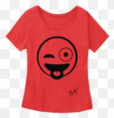 Wear This Cool Wink Whatsapp Emoji Smiley Face - My Daddy Short Sleeve,Emoji Wink Images