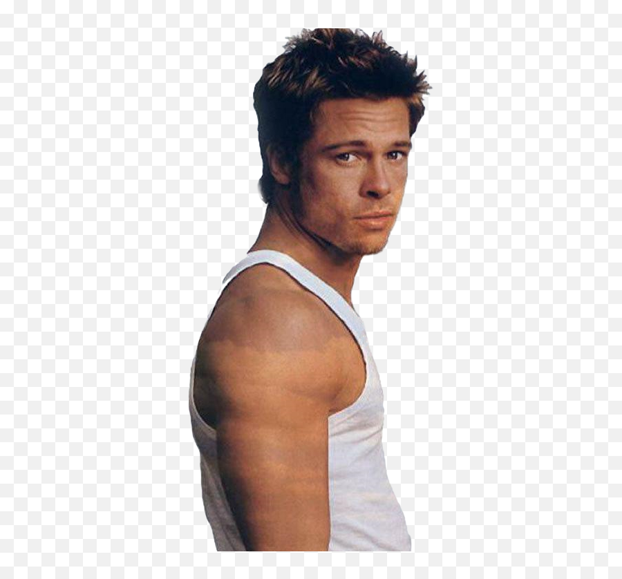 Png Images Pngs Brad Pitt Actor - Full Body Brad Pitt Young Emoji,Brad Pitt Silly Emotion