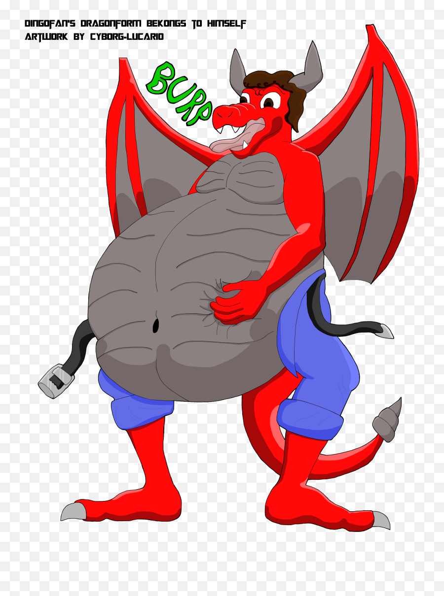 Com A Big Belly Dragon Weasyl - Fat Dragon Tummy Cartoon Very Fat Cartoon Dragon Emoji,Tummy Is Full Emoji