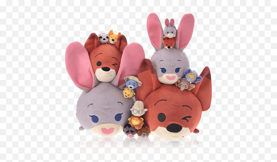 Disney Store Japan Tsum Tsum Zootopia - Judy Hopps Tsum Tsum Pack Emoji,Zootopia Disney Emojis