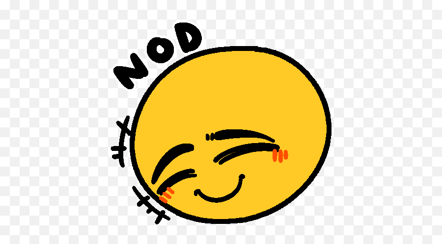 Pin - Nodding Emoji,Discord More Custom Emojis