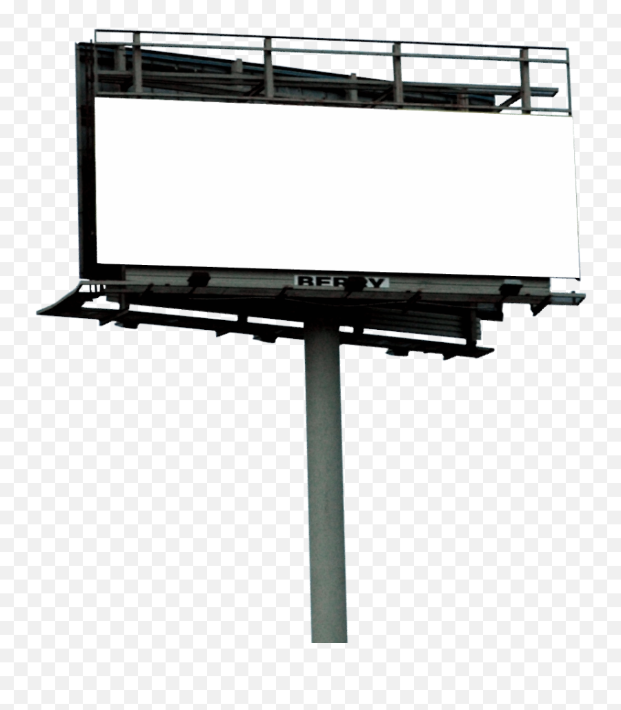 Billboard Png Transparent Transparent - Transparent Blank Billboard Emoji,Emoji Billboards Whats Up