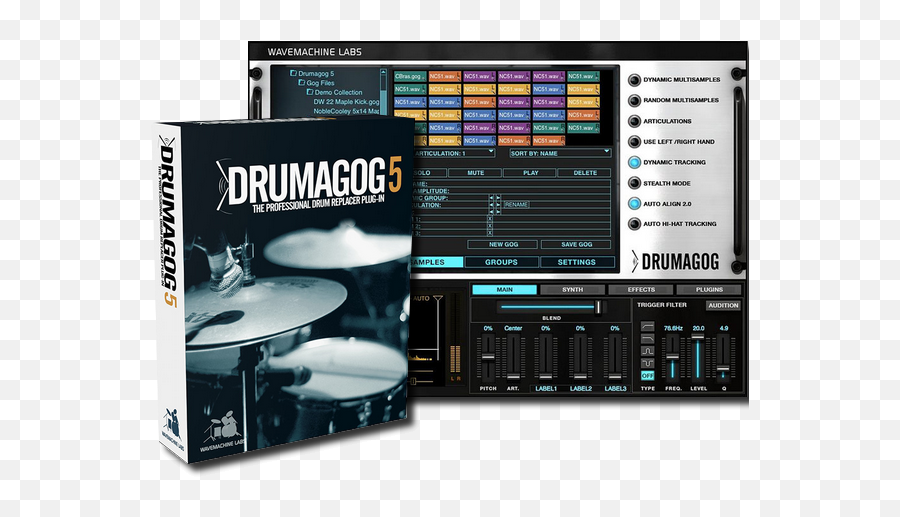 Drumagog 5 Platinum V521 Factory Library 4download - Wavemachine Labs Drumagog 5 Platinum Emoji,Mega64 Emoji Pack