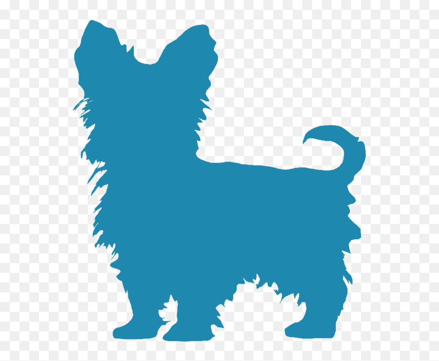 Puppy Breeder Referral - Silhouette Yorkshire Emoji,German Sheppherd Emotions Based On Ears