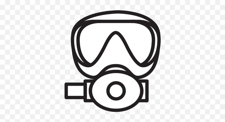 Scuba Mask Free Icon Of Selman Icons Emoji,Flower Emoticon Dive