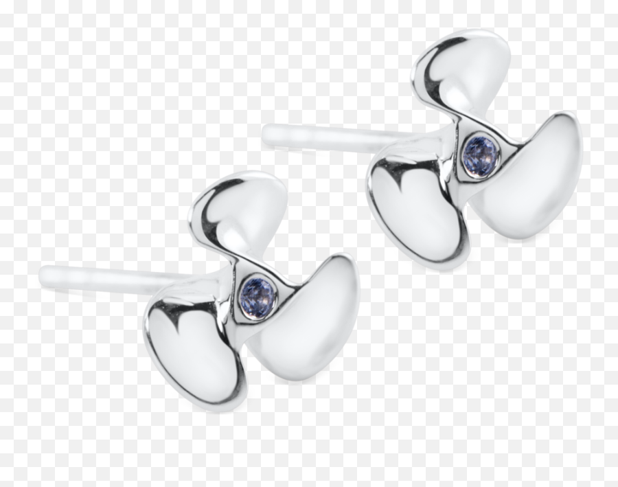 Nau - Tgirl Jewelry Propeller Earring Emoji,Swarovski Zirconia Earrings Emotions