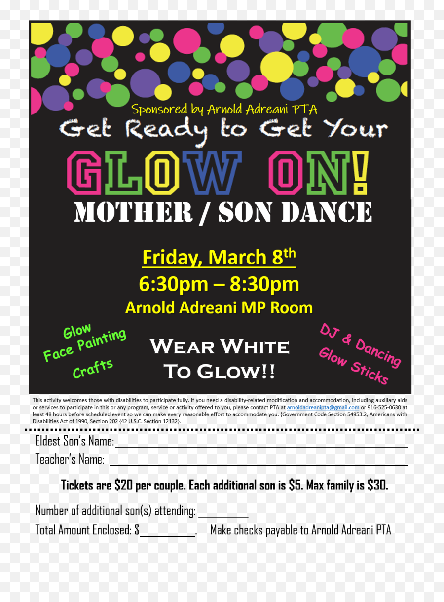 Glow On Motherson Dance Arnold Adreani Elementary School - Dot Emoji,Dancing Emoticon Face