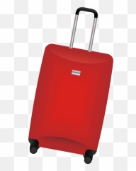 Red Suitcase Transparent Image Png Arts Emoji,Emoji With A Suitcase