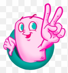Sticker Maker - Malvin Lsch 20 Emoji,Emoticon For Peace Sign