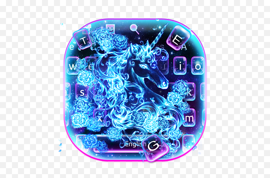 Unicorn Galaxy Flower 10001005 Apk Download - Keyboardtheme Emoji,Gakaxy S9 Messages Emoticons