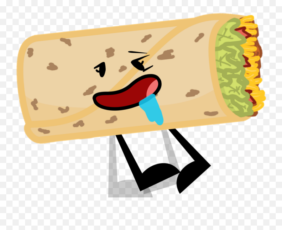 Clipart Freeuse Image Azurburrito S New - Burrito Bfdi Png Bfdi Burrito Emoji,Burrito Emoji