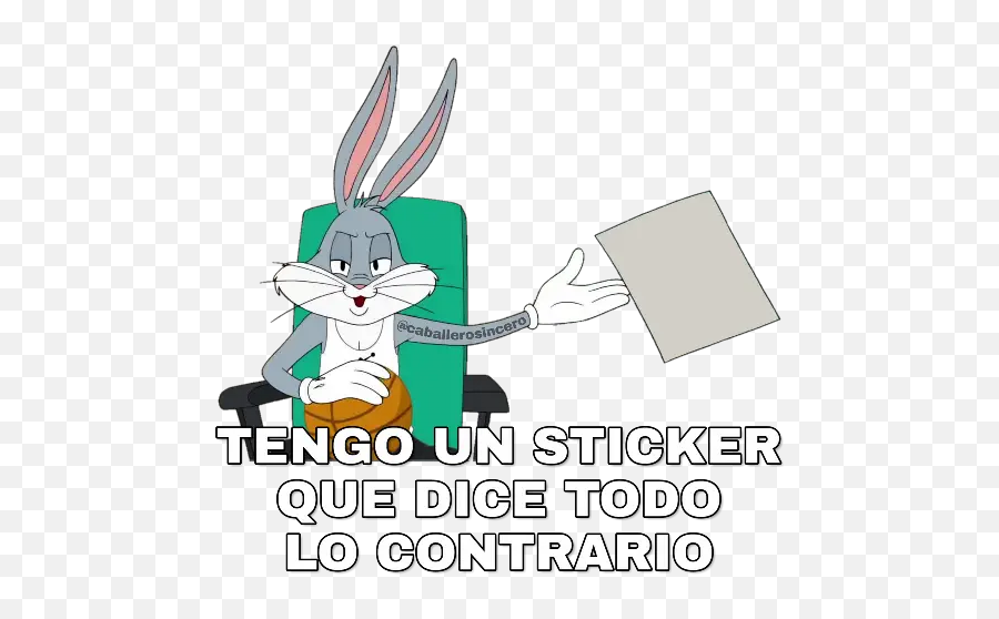 Bugs Bunny Stickers For Whatsapp - Bugs Bunny Sticker Whatsapp Emoji,Bugs Bunny Emoji