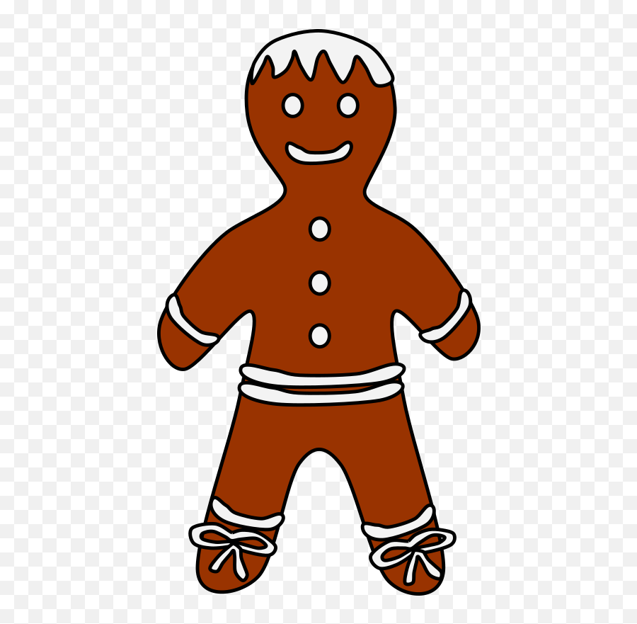 Openclipart - Clipping Culture Emoji,Gingerbread Man Emoji